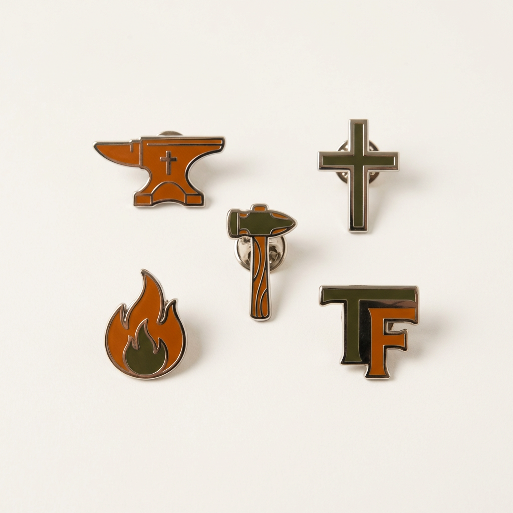 Foundry Enamel Pins